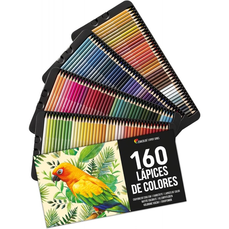 160 LAPICES DE COLORES ZENACOLOR