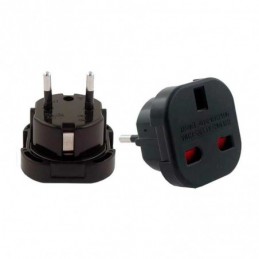 ADAPTADOR INGLES A EUROPEO NEGRO
