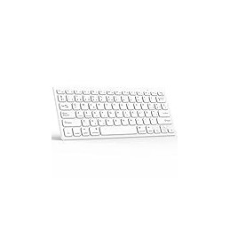 TECLADO BLANCO ESPAÑOL BLUETOOTH