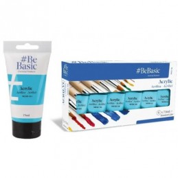 PINTURA ACRILICA AZUL CIELO 75ML BE BASIC