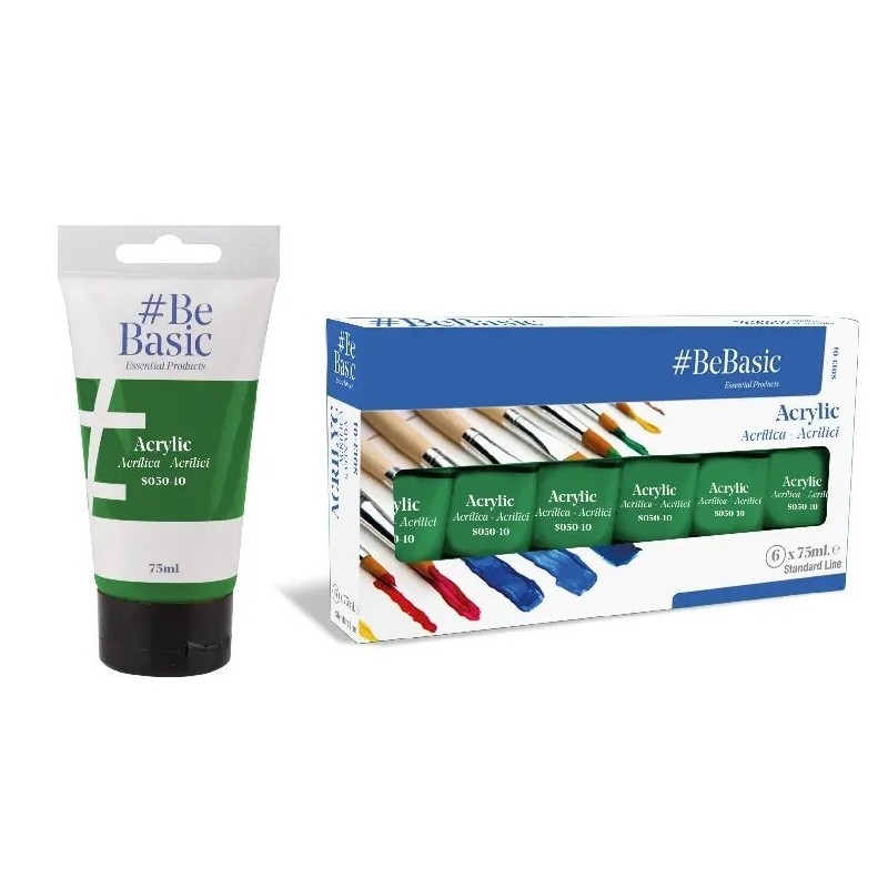PINTURA ACRILICA VERDE HIERBA 75ML