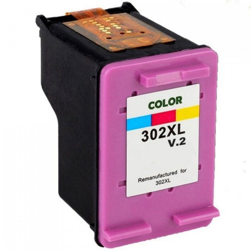 CARTUCHO COMPATIBLE HP 302XL COLOR