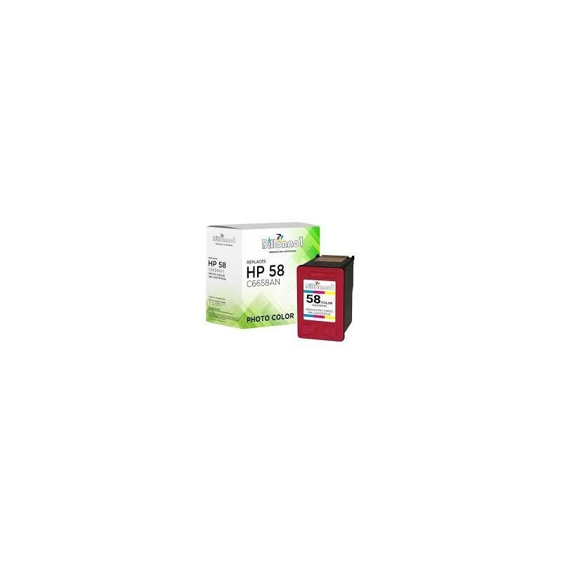 CARTUCHO HP COMPATIBLE N 58 COLOR PHOTO (C6658A)