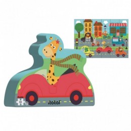PUZZLE 24 PIEZAS EDAD 3+ CARS