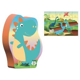 PUZZLE 24 PIEZAS EDAD 3+ DINO