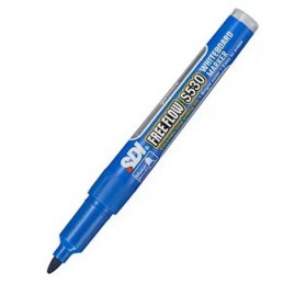 ROTULADOR PIZARRA FREE FLOW BASIC AZUL