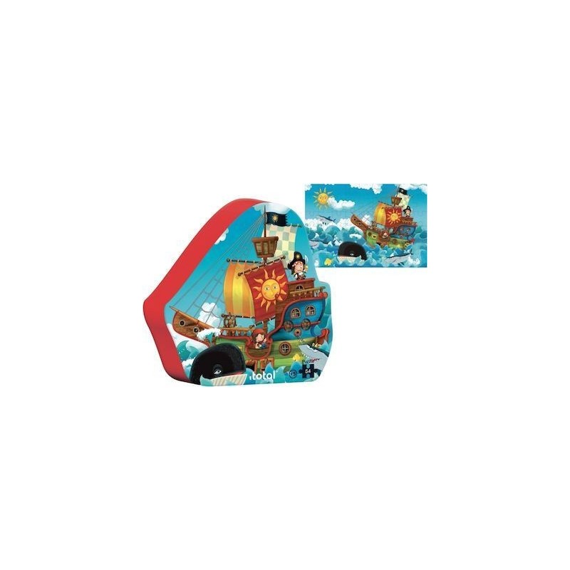 PUZZLE 49 PIEZAS EDAD 5+ PIRATES