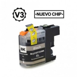 CARTUCHO COMPATIBLE BROTHER LC121/123 NEGRO