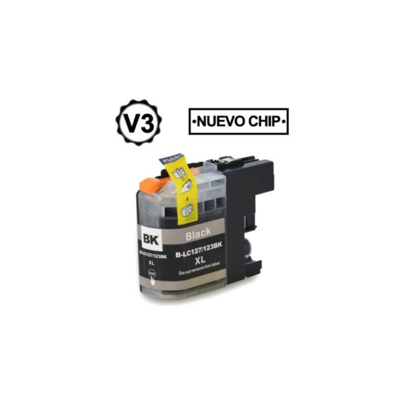 CARTUCHO COMPATIBLE BROTHER LC121/123 NEGRO