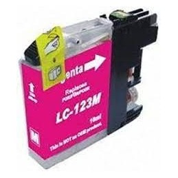 CARTUCHO COMPATIBLE BROTHER LC121/123 MAGENTA