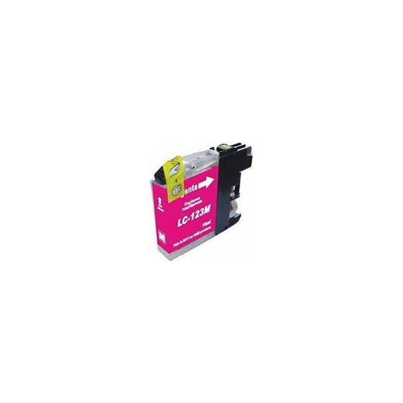 CARTUCHO COMPATIBLE BROTHER LC121/123 MAGENTA
