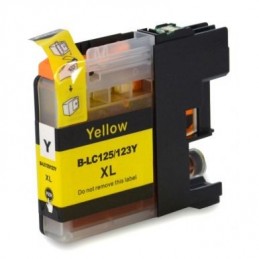 CARTUCHO COMPATIBLE BROTHER LC121/123 AMARILLO