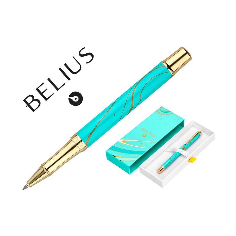 BOLI BELIUS AQUA ALUMINIO TURQUESA Y DORADO AZUL