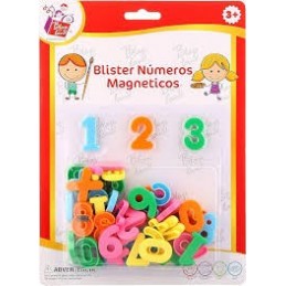 NUMEROS MAGNETICOS BLISTER TOYS