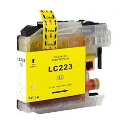 CARTUCHO COMPATIBLE BROTHER LC-223 AMARILLO