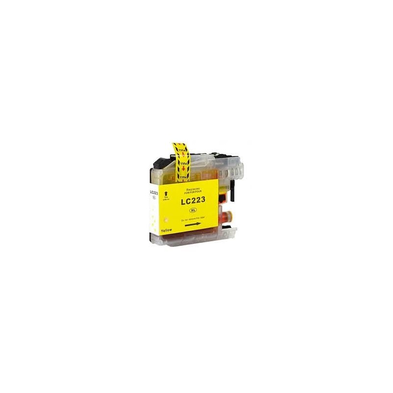 CARTUCHO COMPATIBLE BROTHER LC-223 AMARILLO