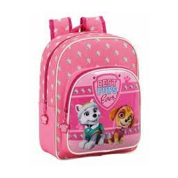 PAW PATROL ROSA MOCHILA ADPT. INF 26x34x11