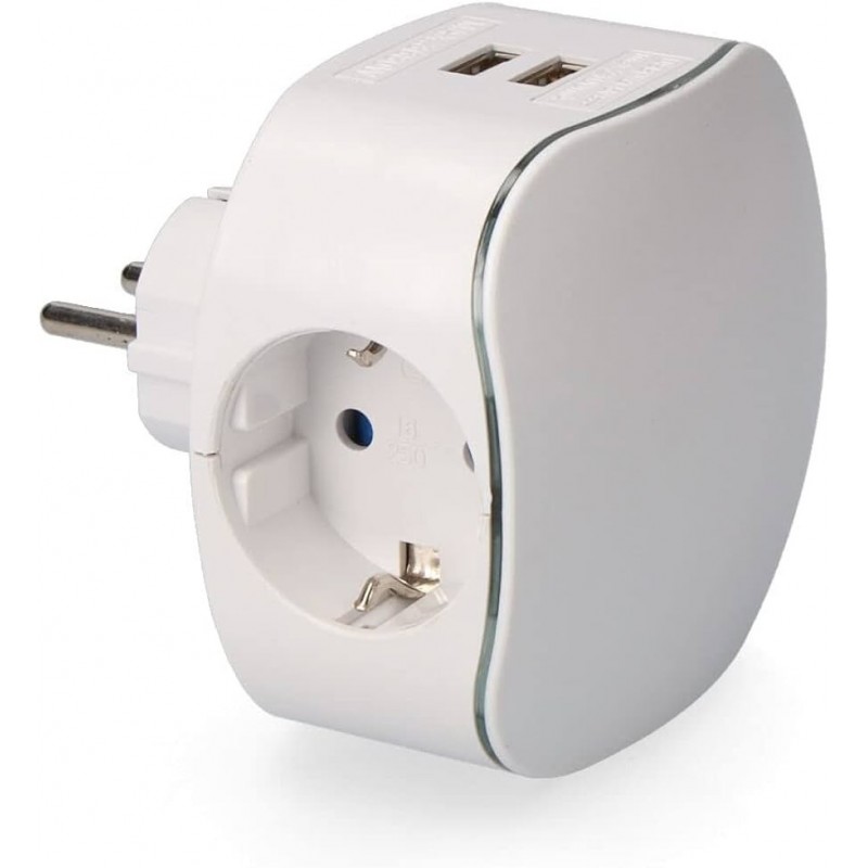 ADAPTADOR 3xF SOCKT 2UDS