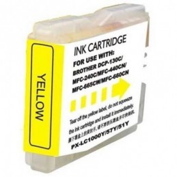 CARTUCHO COMPATIBLE BROTHER LC1970/LC1000 AMARILLO