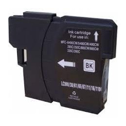CARTUCHO COMPATIBLE BROTHER LC980/LC1100 NEGRO