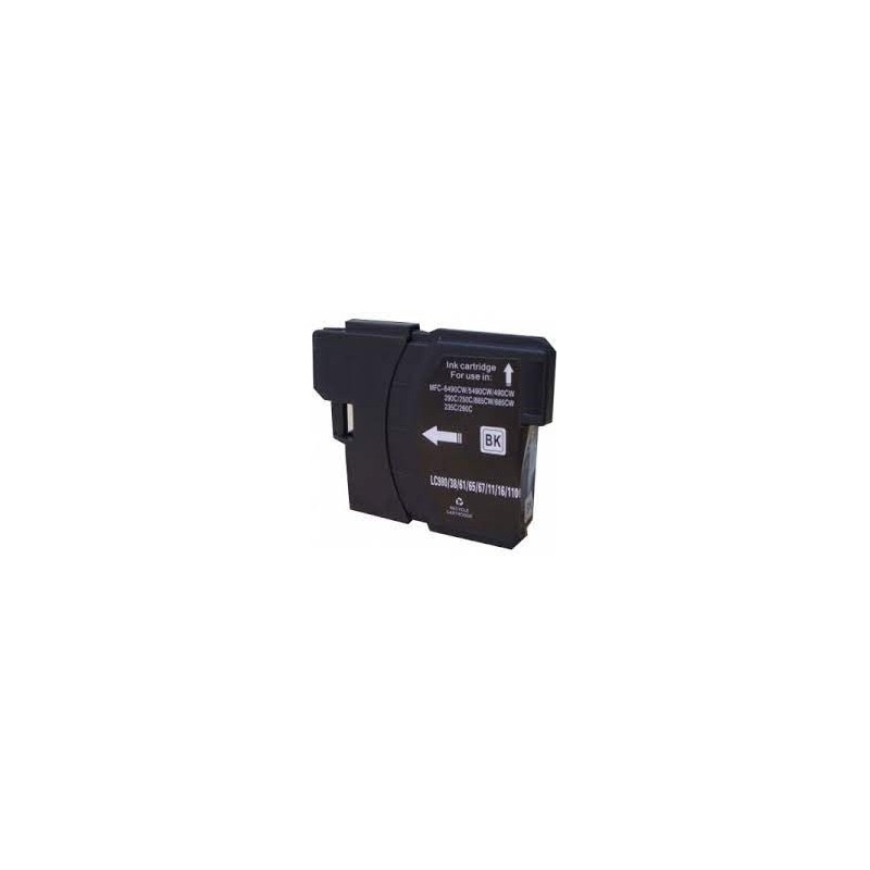 CARTUCHO COMPATIBLE BROTHER LC980/LC1100 NEGRO
