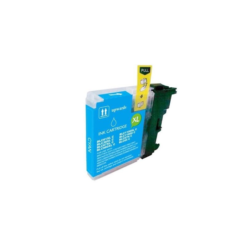 CARTUCHO COMPATIBLE BROTHER LC980/LC1100 CYAN