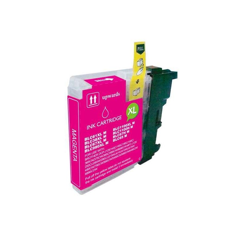 CARTUCHO COMPATIBLE BROTHER LC980/LC1100 MAGENTA