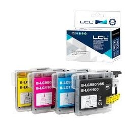 CARTUCHO COMPATIBLE BROTHER MULTIPACK LC980/LC1100