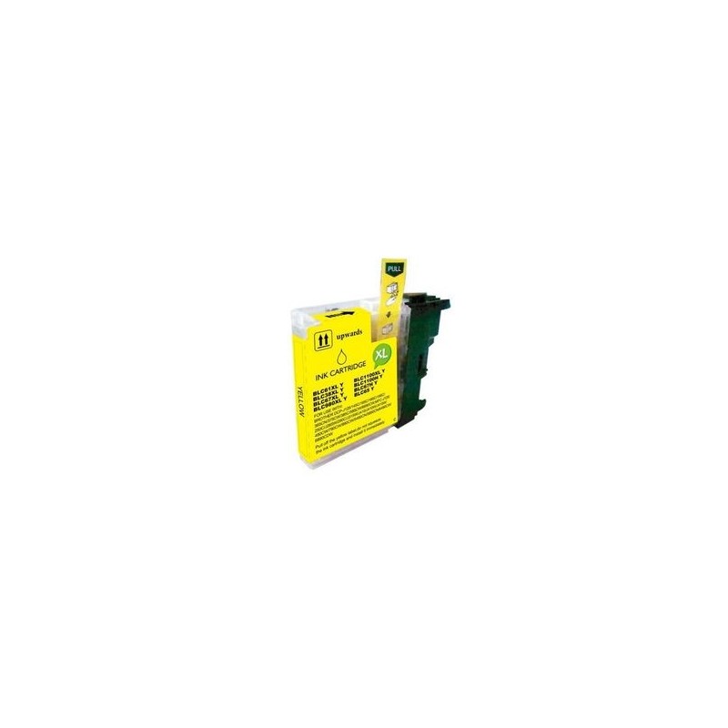 CARTUCHO COMPATIBLE BROTHER LC980/LC1100 AMARILLO