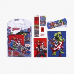 SET PAPELERIA ESTUCHE PLANO AVENGERS