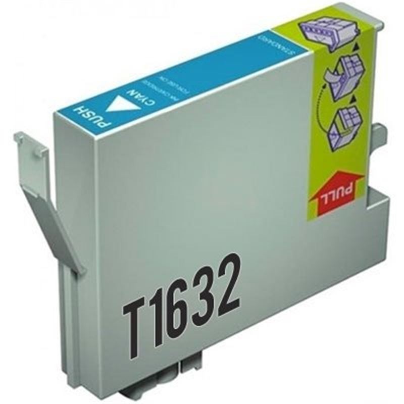 CARTUCHO COMPATIBLE EPSON T 1632 CIAN