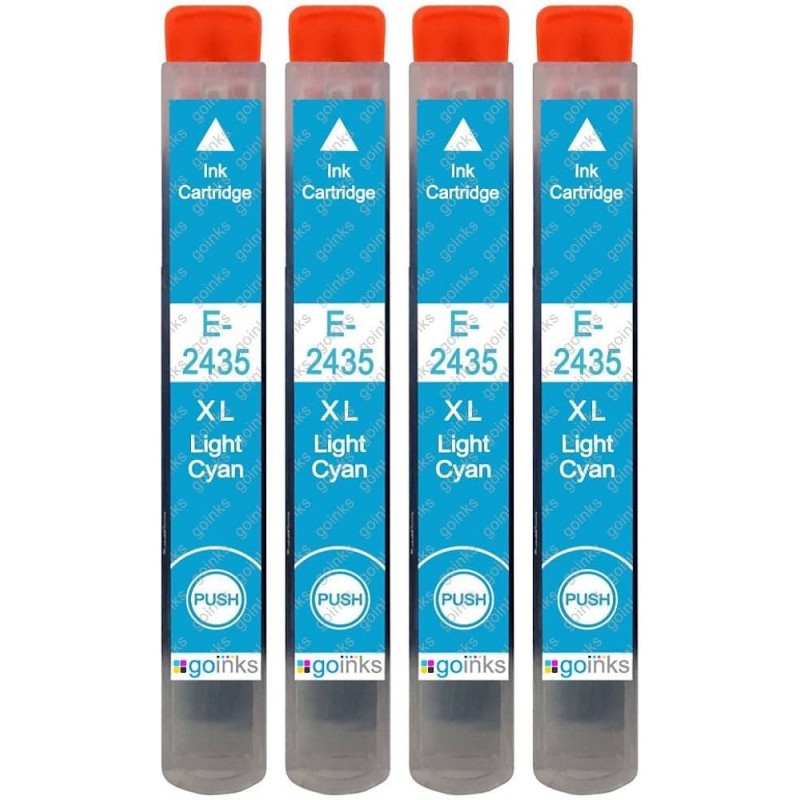 CARTUCHO COMPATIBLE EPSON T 2435 CIAN CLARO