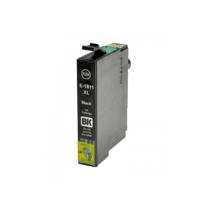 CARTUCHO EPSON COMPATIBLE 1811 (18XL) NEGRO