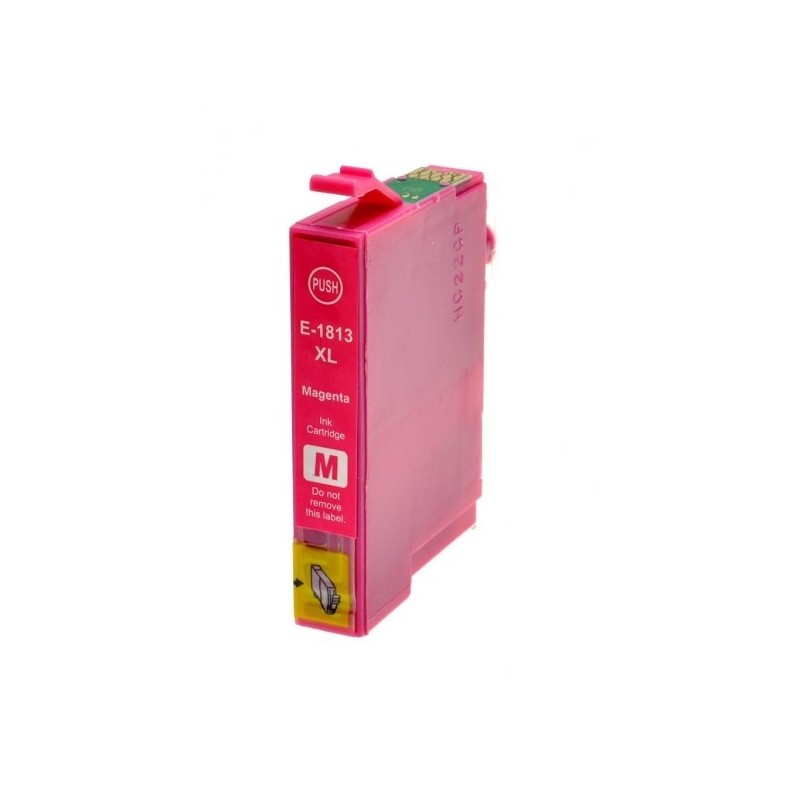 CARTUCHO EPSON COMPATIBLE 1813 (18XL) MAGENTA