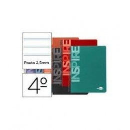 BLOC ESPIRAL FOLIO 80H PP RAYDA 46 90GR COLORES
