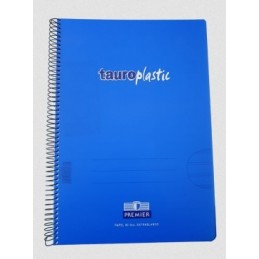 BLOC ESPIRAL FOLIO 80H PP PAUTA 2.5 90GR COLORES S