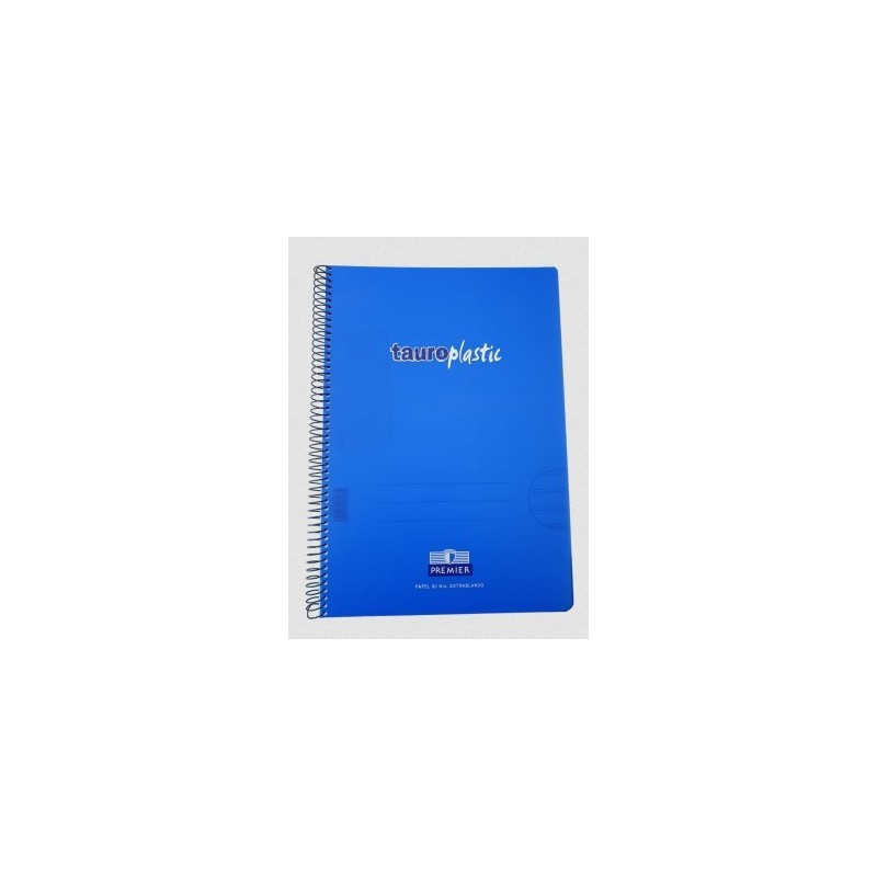BLOC ESPIRAL FOLIO 80H PP PAUTA 2.5 90GR COLORES S