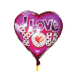 GLOBO BOLA I LOVE YOU