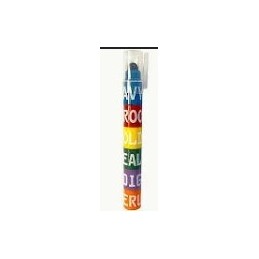ROTULADOR FLUOR 4 COLORES MUÑECO