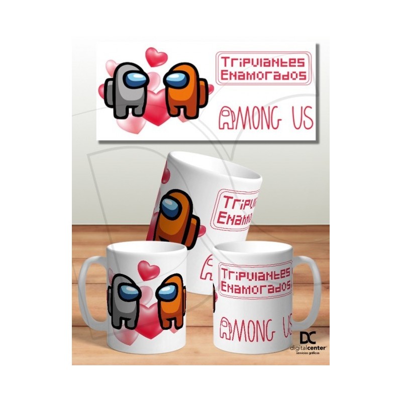 TAZA AMONG US 175 TRIPULANTE