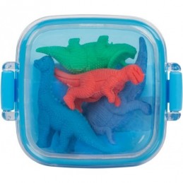 DINOSAURIO GOMA PITIDO CAJA