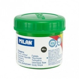FRASCO TEMPERA 40ml VERDE CLARO MILAN