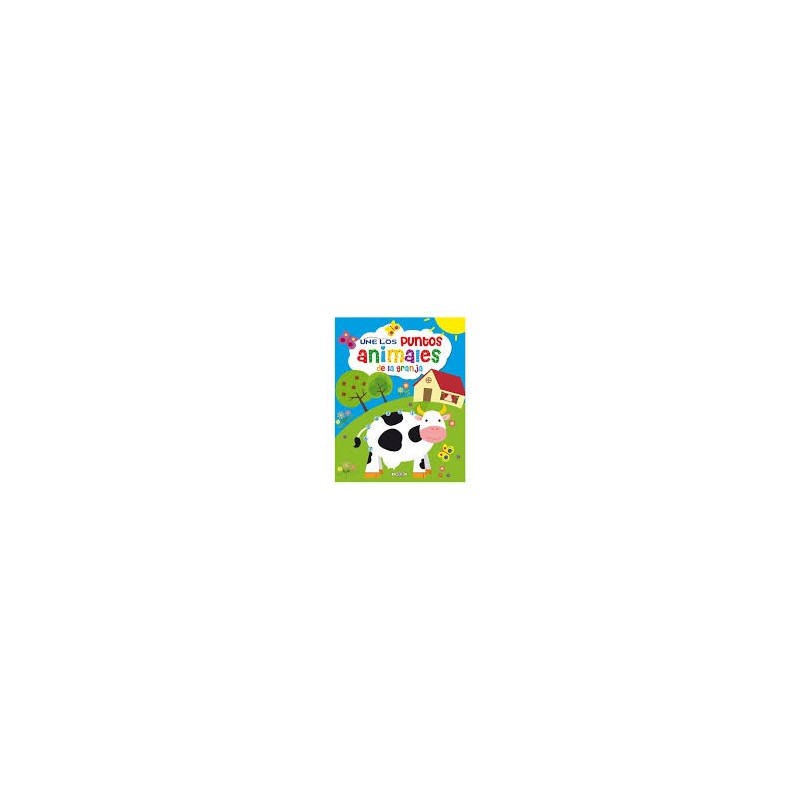 LIBRO UNIR LOS PUNTOS ANIMALES DE LA GRANJA APREND