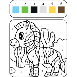 PINTA A COLOR POR NUMEROS