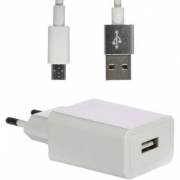 CABLE V8 BLANCO WB2488 TIPO C 3MTS 1AMP