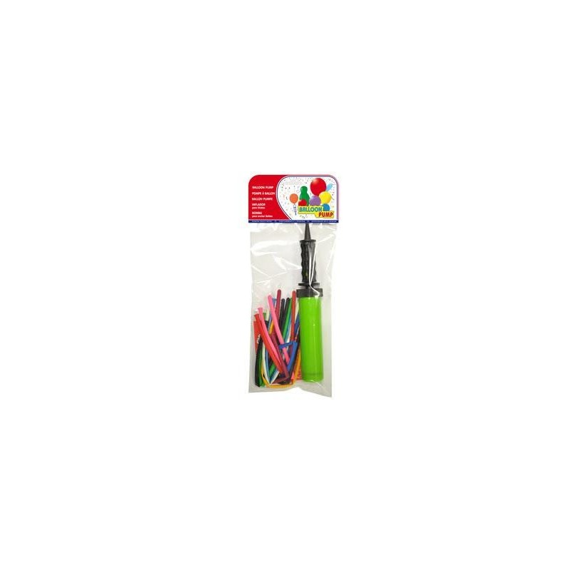 GLOBOS MODELAR 6UD+INFLADOR