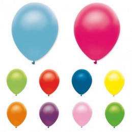 GLOBOS BOLSA GRANDES 10UD UNICOLOR