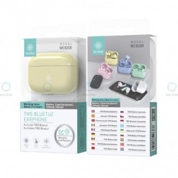 AURICULARES TWS BTS BLUETOOTH COLORIDOS  NEGRO