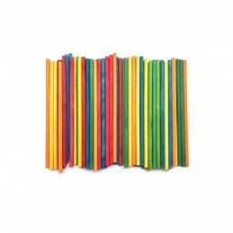 PALILLOS MADERA COLORES MANUALIDADES