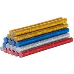 BARRITAS SILICONA FINAS COLOR PURPURINA 10CM